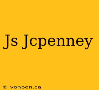 Js Jcpenney