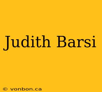 Judith Barsi