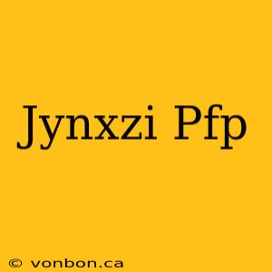 Jynxzi Pfp