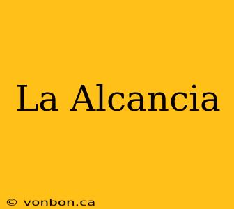 La Alcancia