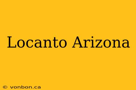 Locanto Arizona