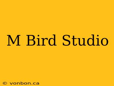 M Bird Studio