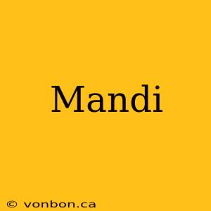 Mandi