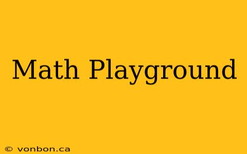 Math Playground