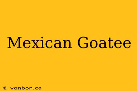 Mexican Goatee