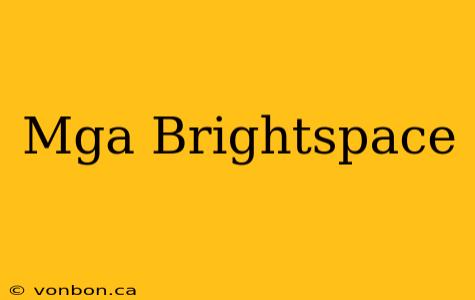 Mga Brightspace