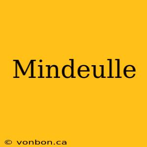 Mindeulle