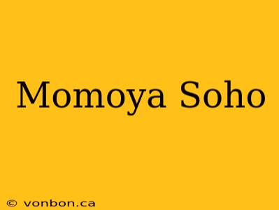 Momoya Soho