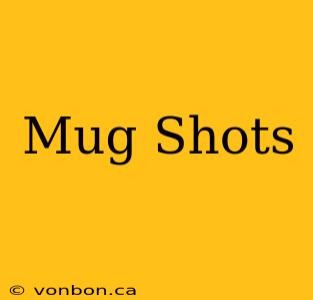 Mug Shots