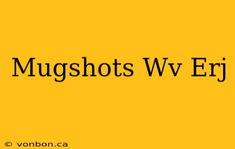 Mugshots Wv Erj