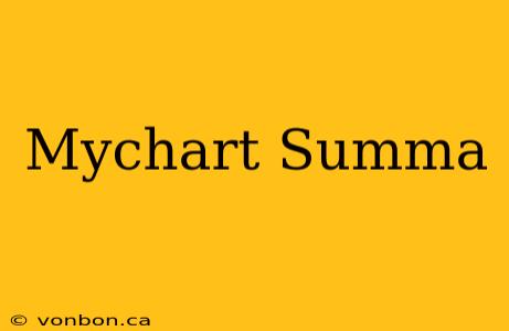 Mychart Summa