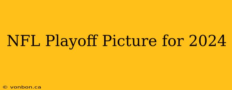 NFL Playoff Picture for 2024