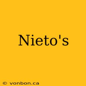 Nieto's