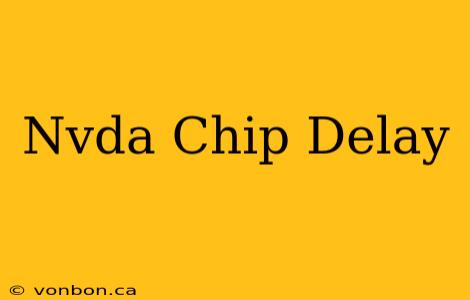 Nvda Chip Delay