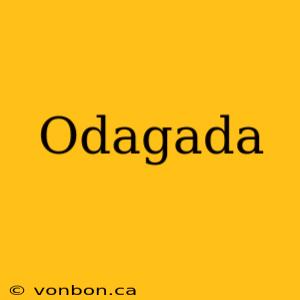 Odagada