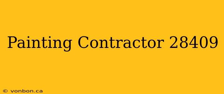 Painting Contractor 28409