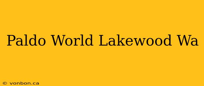 Paldo World Lakewood Wa