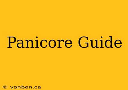 Panicore Guide