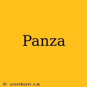 Panza