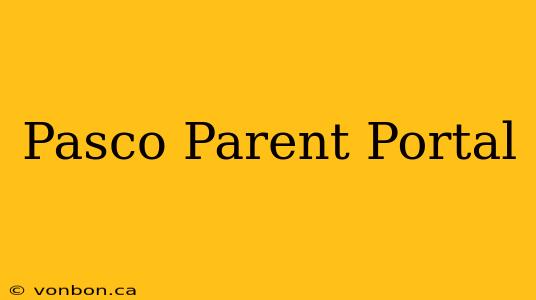 Pasco Parent Portal