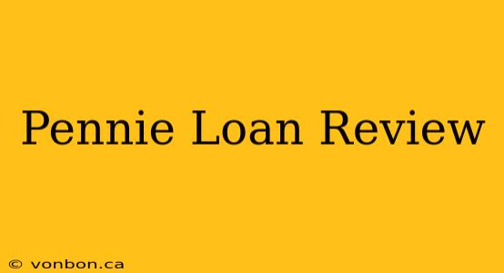 Pennie Loan Review