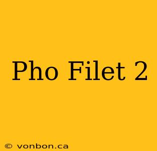 Pho Filet 2