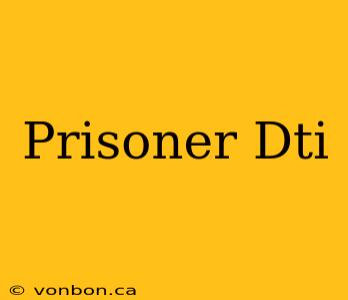 Prisoner Dti