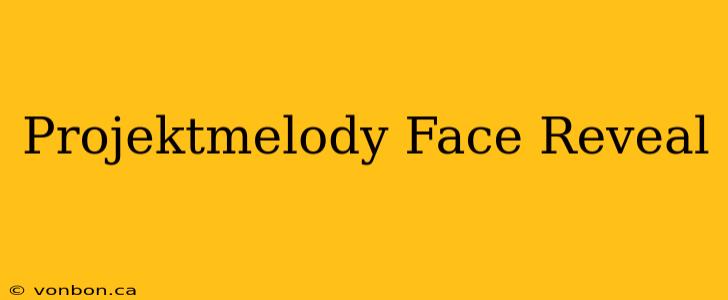 Projektmelody Face Reveal