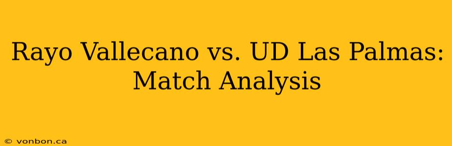 Rayo Vallecano vs. UD Las Palmas: Match Analysis