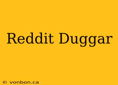 Reddit Duggar