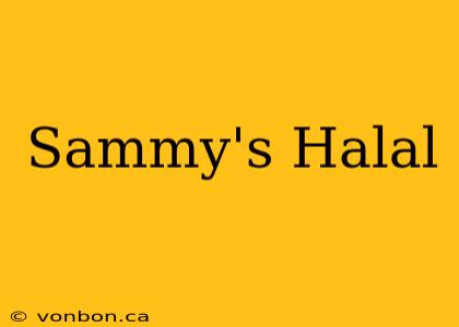 Sammy's Halal