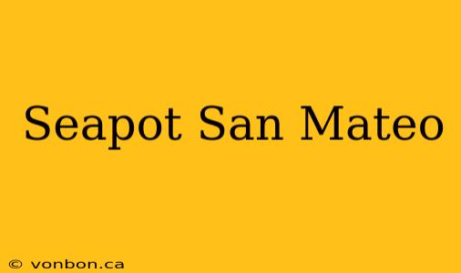 Seapot San Mateo