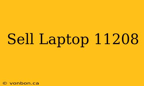 Sell Laptop 11208