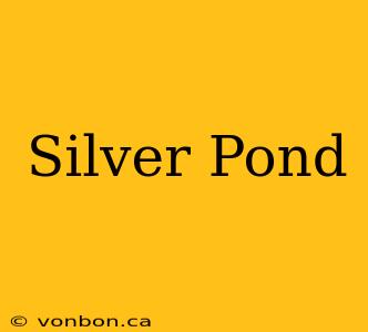 Silver Pond