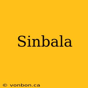 Sinbala