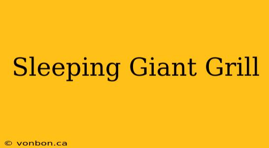 Sleeping Giant Grill