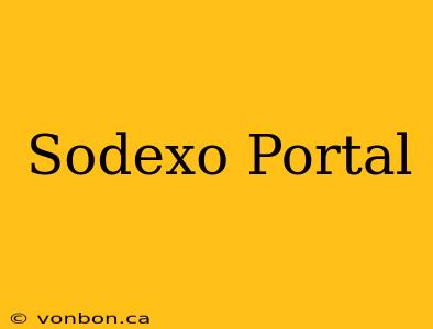 Sodexo Portal