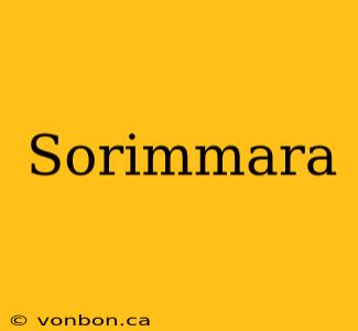 Sorimmara