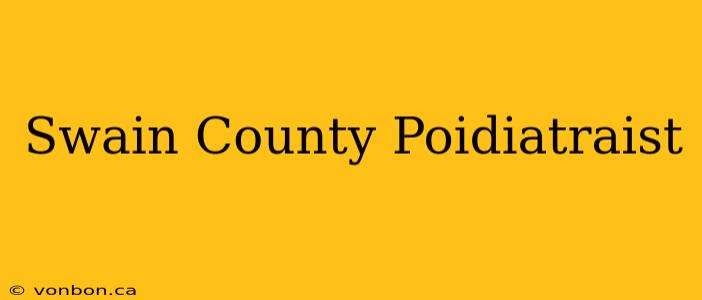 Swain County Poidiatraist