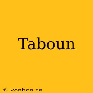 Taboun