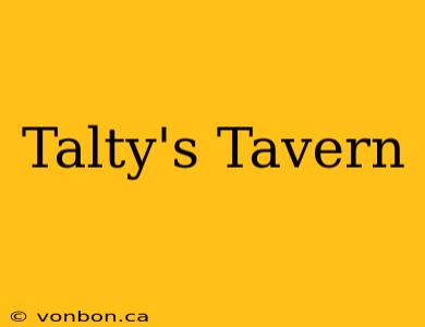 Talty's Tavern