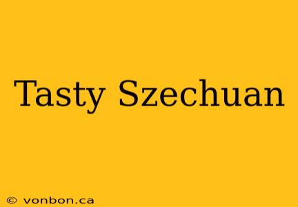 Tasty Szechuan