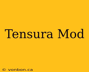 Tensura Mod