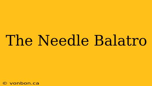 The Needle Balatro