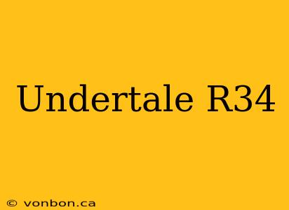 Undertale R34