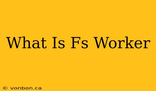 What Is Fs Worker