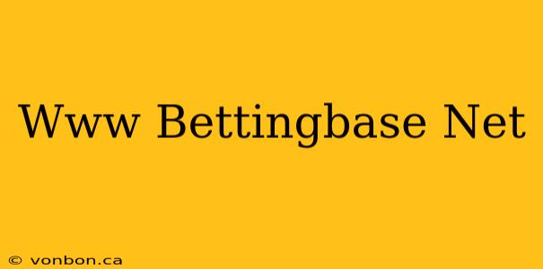 Www Bettingbase Net