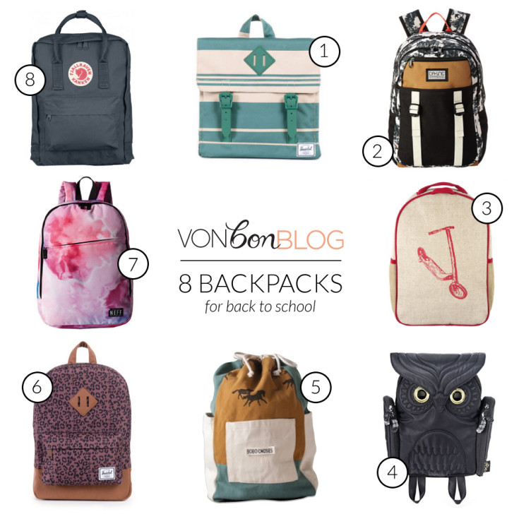 BACKPACKS-kids-back-to-school-VONBON-Blog