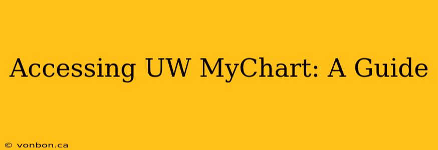 Accessing UW MyChart: A Guide