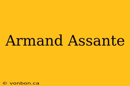 Armand Assante